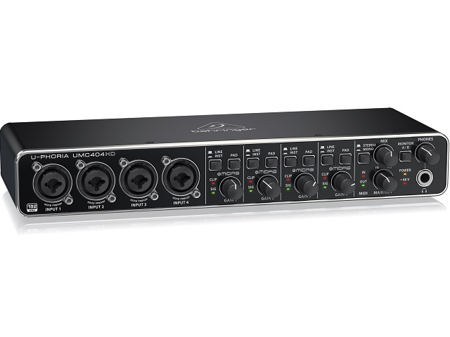 Interface Behringer UMC 404HD