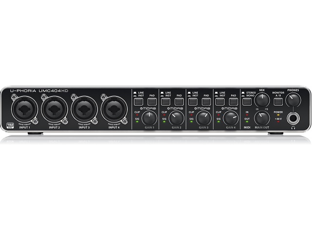 Interface Behringer UMC 404HD