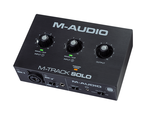 Interface de áudio M-Audio M-Track Solo
