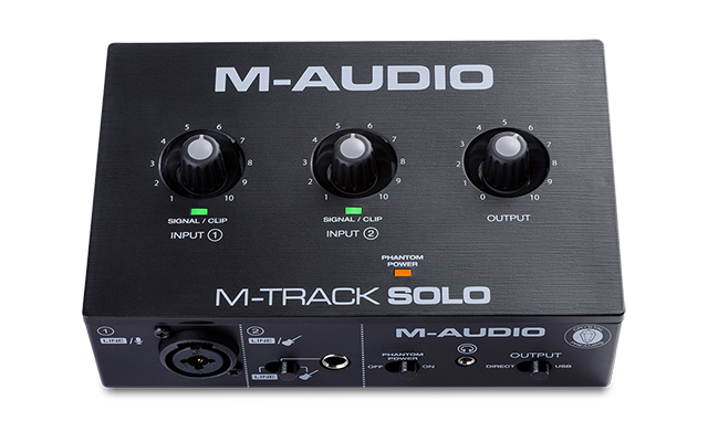 Interface de áudio M-Audio M-Track Solo