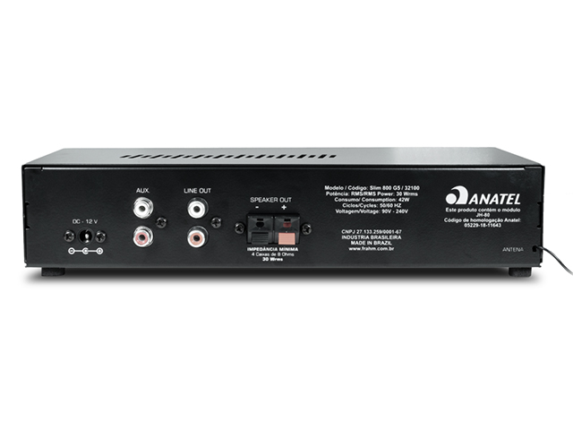 Amplificador Frahm Slim 800 App