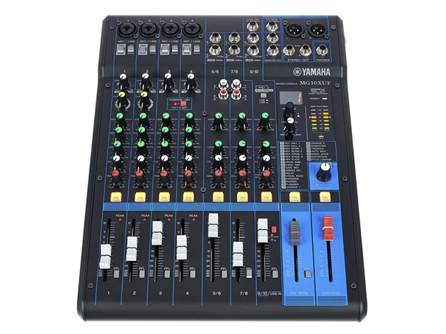 Mixer de áudio Yamaha - MG10XUF