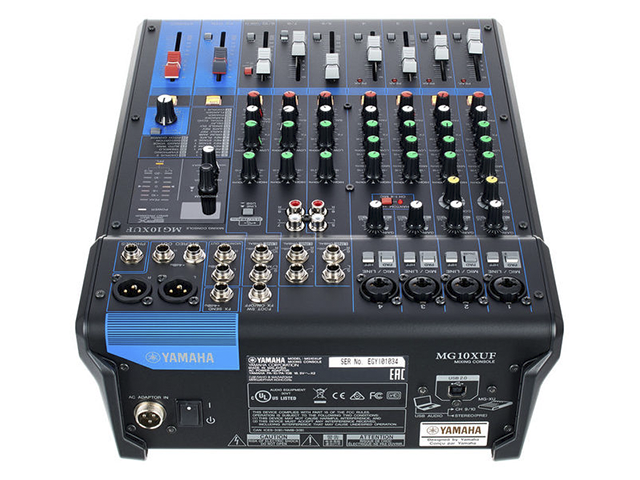 Mixer de áudio Yamaha - MG10XUF