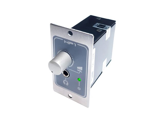 Modulo amplificado para Fone para embutir HP1-V2 tem controle de volume