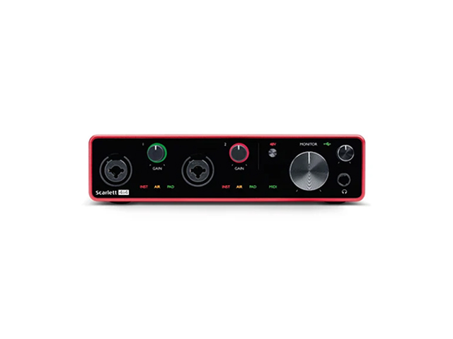 Interface de Audio Focusrite Scarlett 4l4 (3TH GEN)