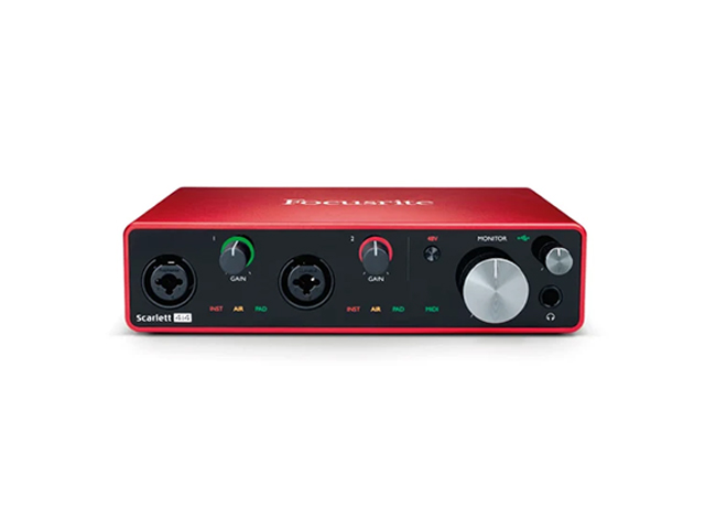 Interface de Audio Focusrite Scarlett 4l4 (3TH GEN)