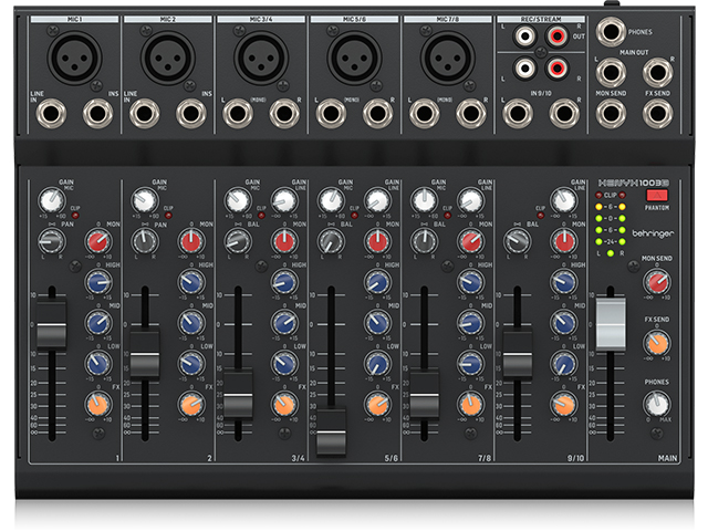 Misturador de Audio Behringer Xenyx 1003b