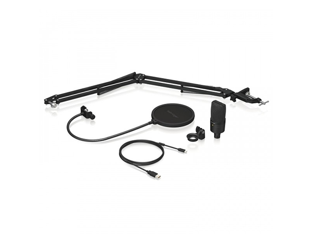 Microfone com fio Behringer D3 Podcast Bundle