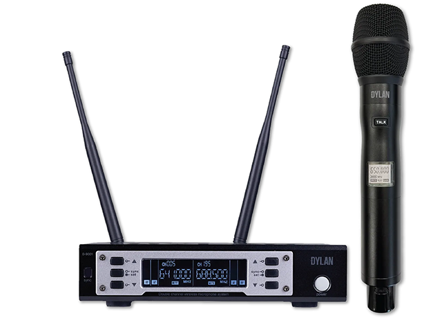 Microfone  S/F 01 Bastao  Mao C/Talk Back D9001TB