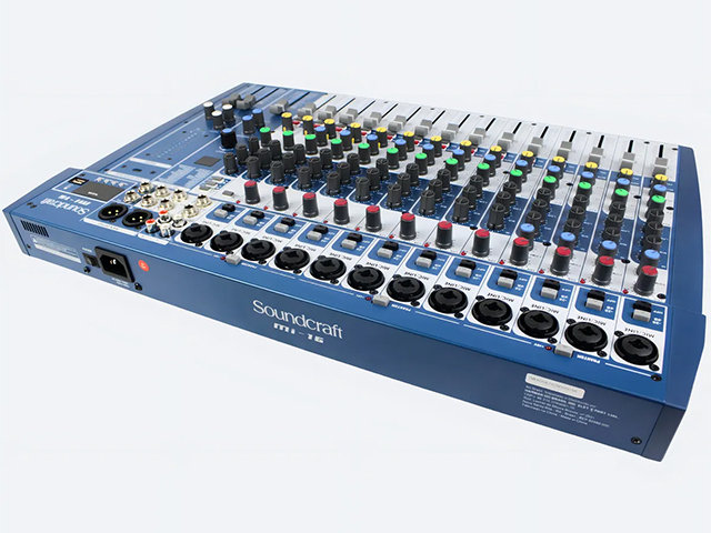 Mixer de áudio Soundcraft MI-16