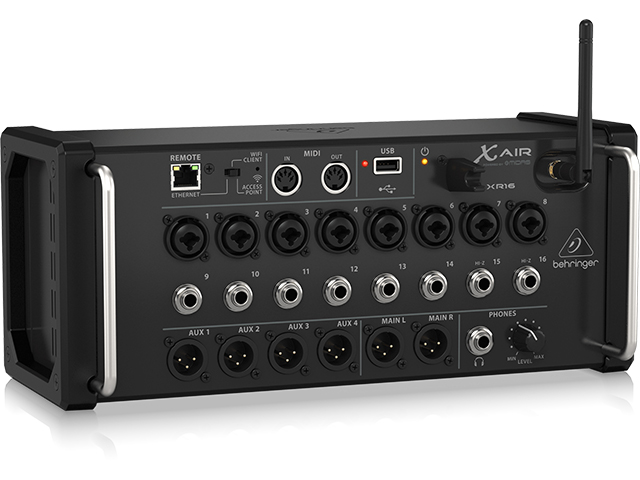 Misturador de Audio Behringer XR16