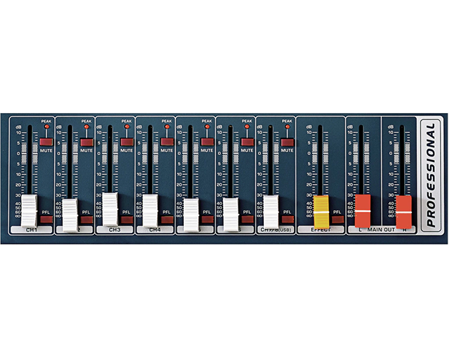 Misturador Audio KSR INTERF/MP3/BLUT.K-M802