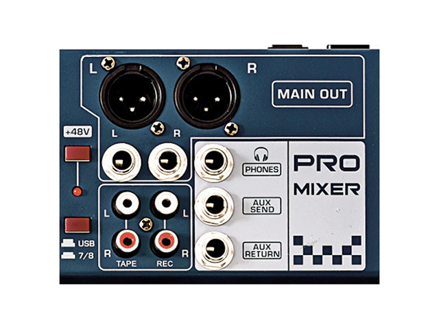 Misturador Audio KSR INTERF/MP3/BLUT.K-M802