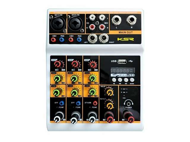 Misturador Audio KSR BLUT/MP3/INTERF.KT-L4