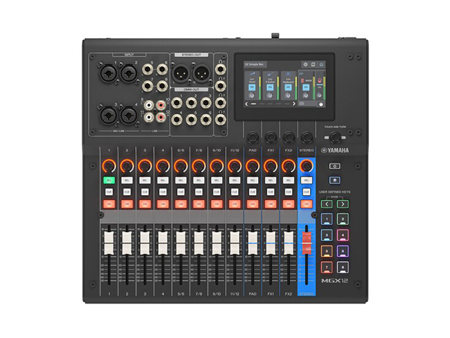 Misturador de Audio Digital Yamaha MGX12 B