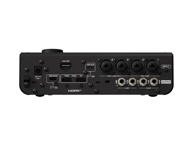 Interface de Áudio Yamaha URX44V B