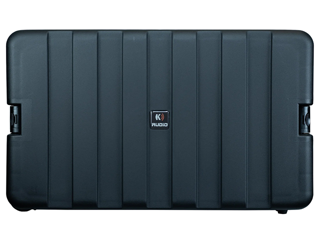 Case para Periférico com rodinhas K AUDIO CPP 6U RD/CPE5U48 RDH