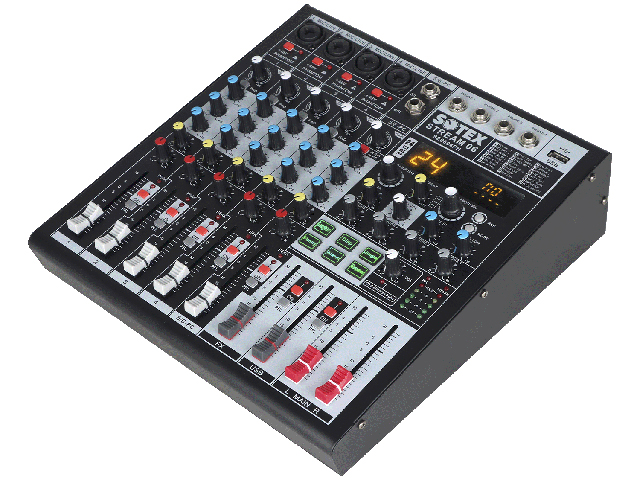 Mixer de Áudio - Sotex STREAM06 SE0604PH