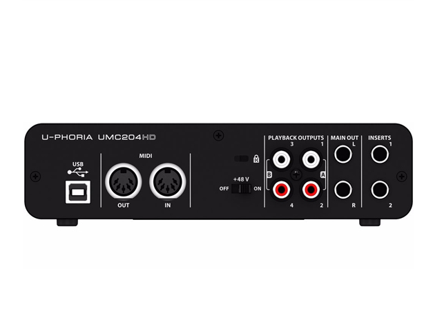 Interface Behringer Midas UMC204HD