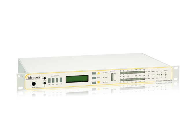 Monitor de Modulação com Sintonia Digital FMA730 - Teletronix