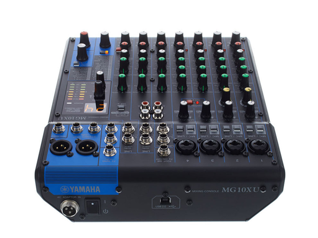 Mixer de áudio Yamaha - MG10XU