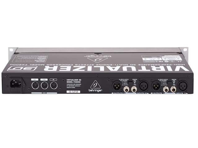Processador de Efeitos - Behringer - FX 2000 3D