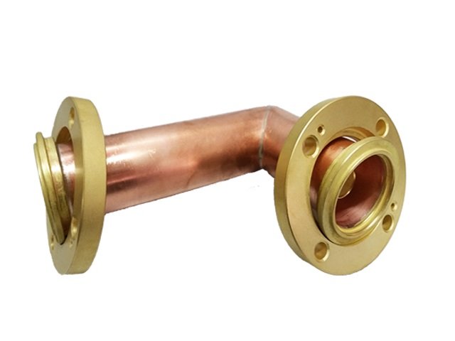 Cotovelo com Flange 1.5/8  90º Mectrônica LR 552 GR