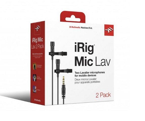 Interface IK Multimedia iRig Mic Lav 2 Pack