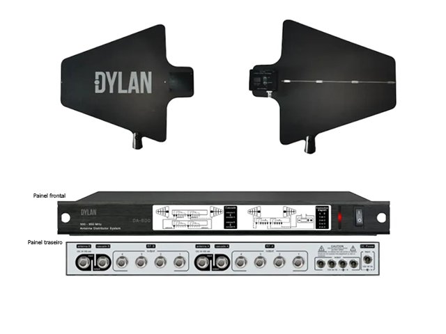 Distribuidor de Antenas (02) UHF DYLAN DA-800